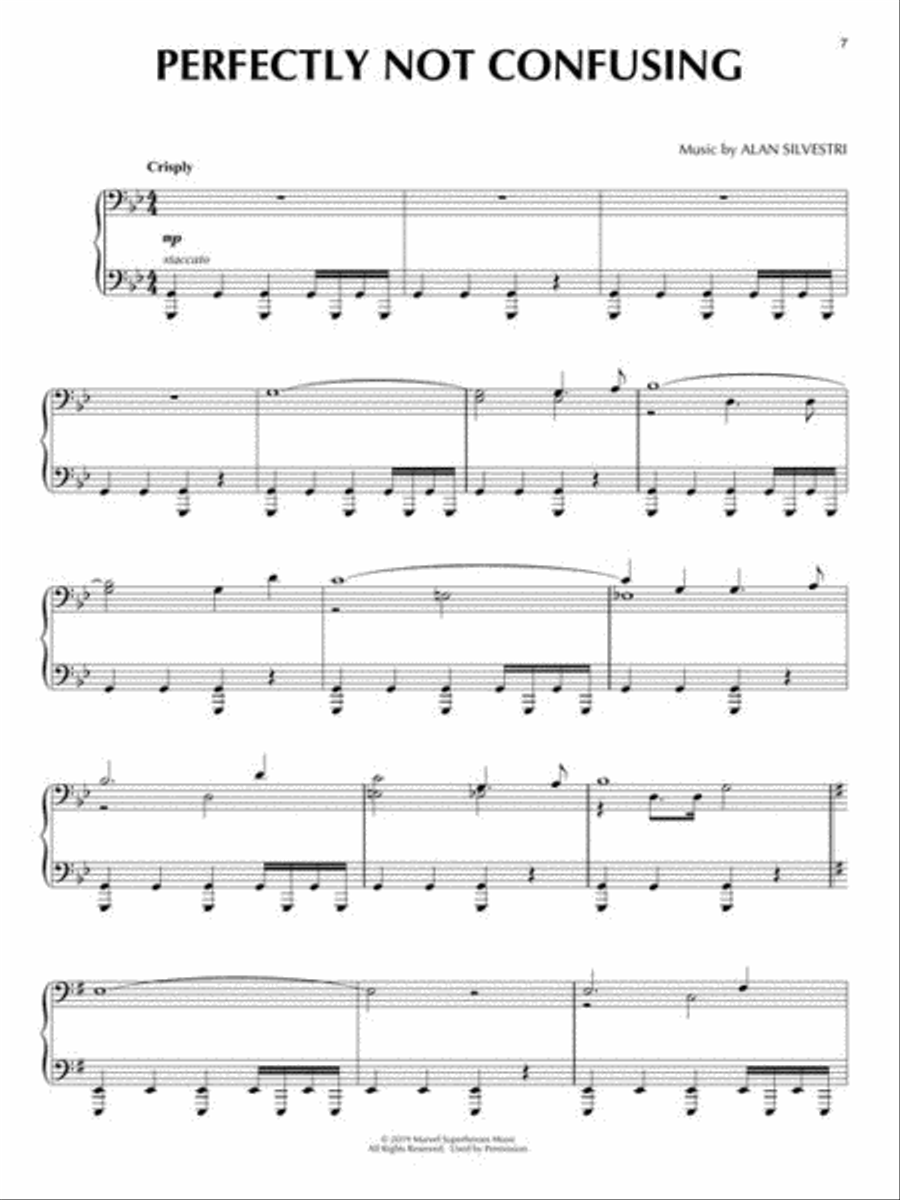 Avengers – Endgame Piano Solo scores gallery preview page 6