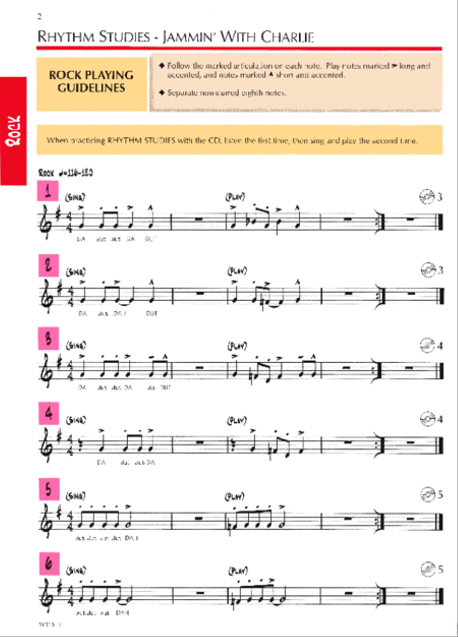 Standard of Excellence Jazz Ensemble Book 1, 2nd Alto Sax Jazz Ensemble scores gallery preview page 2