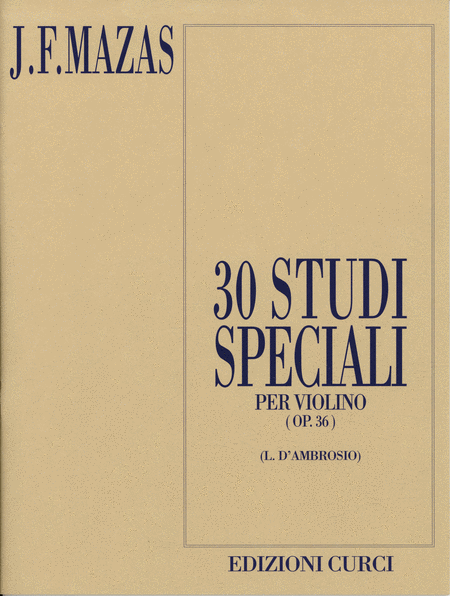 30 Studi speciali op. 36