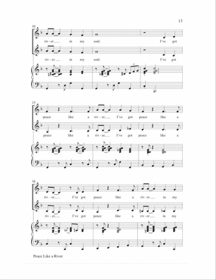 Women in Song 5 Choir scores gallery preview page 14