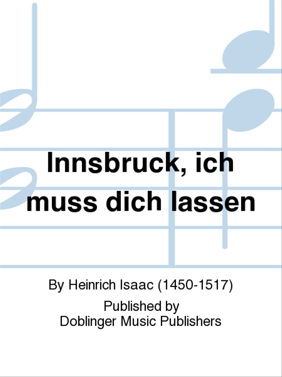 Innsbruck, ich muss dich lassen 4-Part scores gallery preview page 1