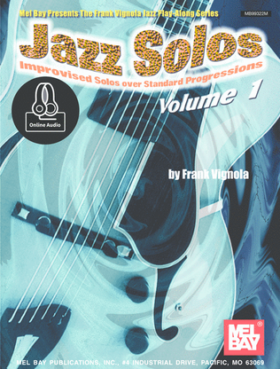 Book cover for Jazz Solos Volume 1