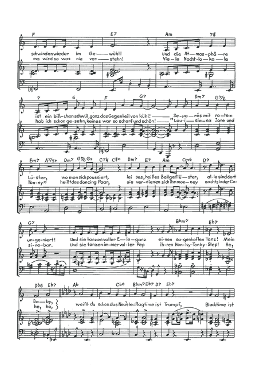 Ragtime ist Trumpf Voice scores gallery preview page 4