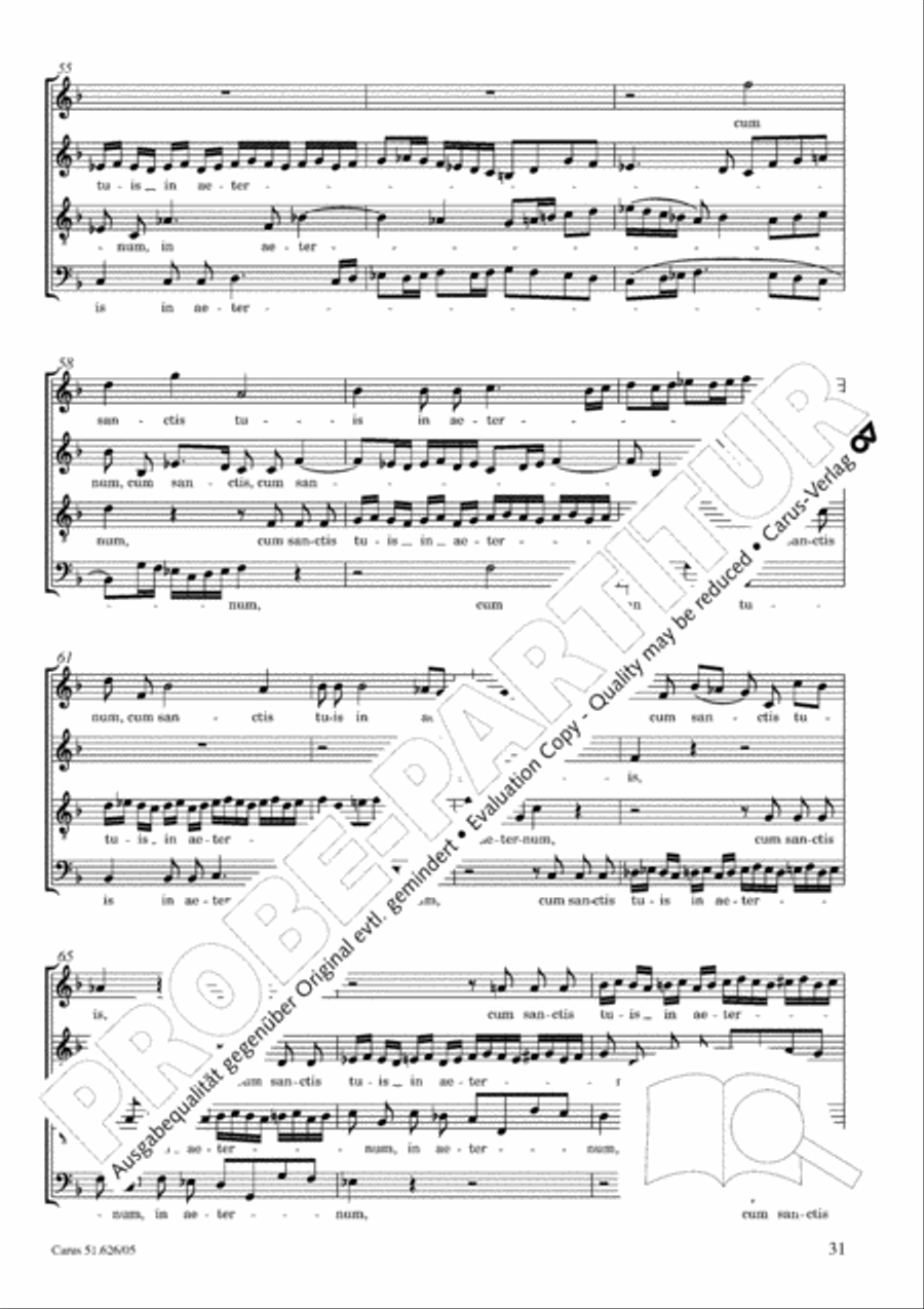 Requiem Requiem 4-Part scores gallery preview page 32