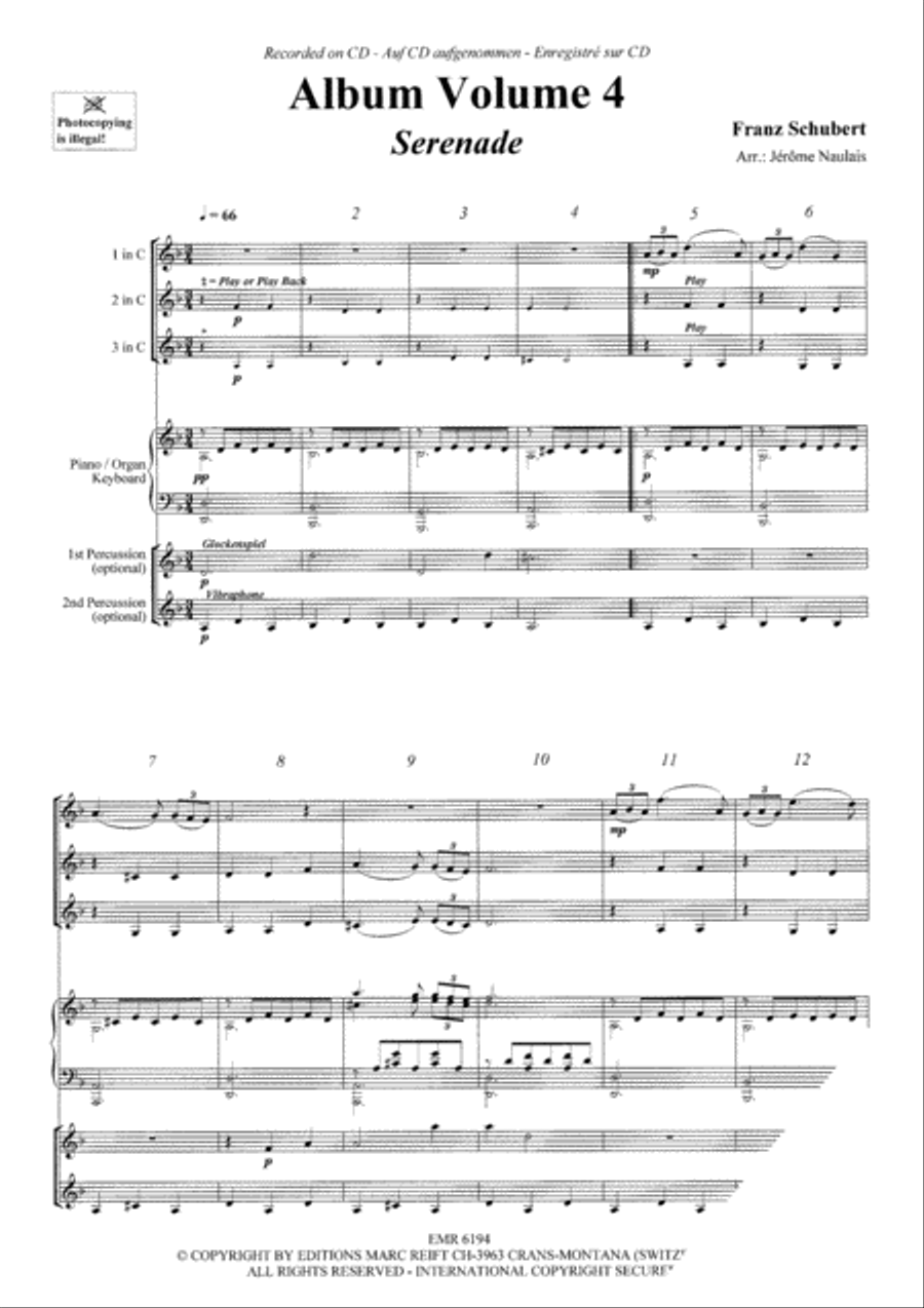 Album Volume 4 Trumpet Trio scores gallery preview page 11