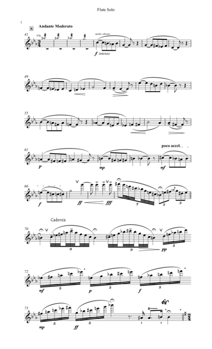 Bizet Carmen Fantasy for Flute image number null