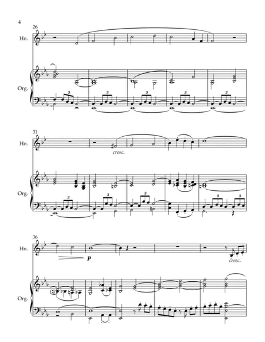 Adagio and Andante Brass Duet scores gallery preview page 4