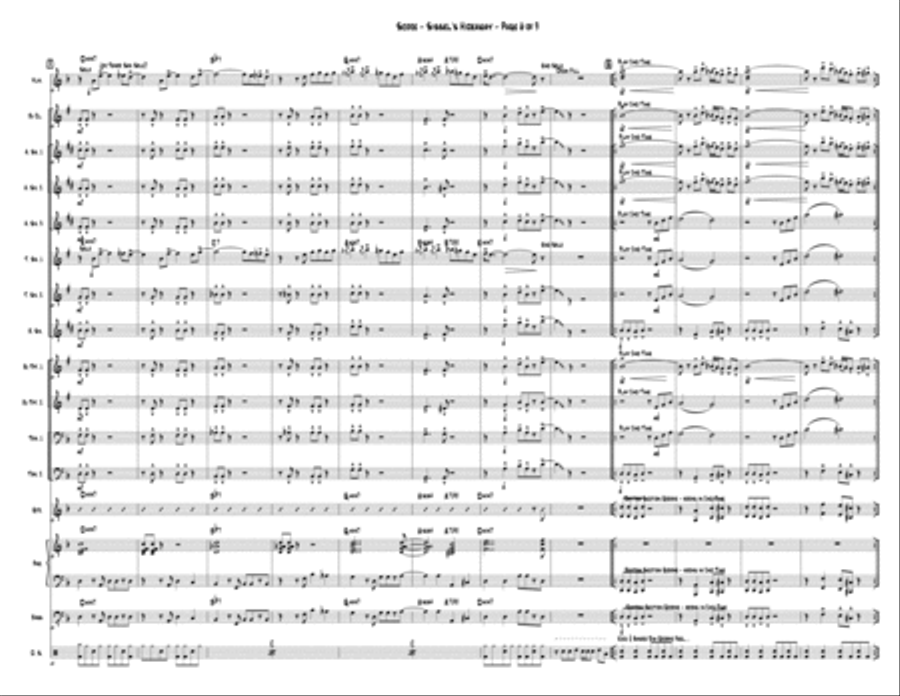 Sissel's Hideaway Large Ensemble scores gallery preview page 6