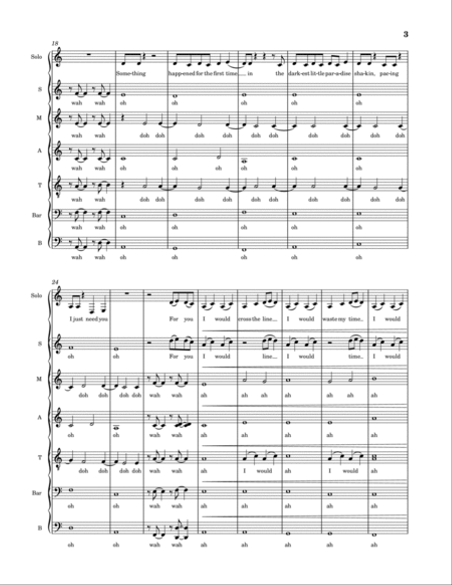 Don't Blame Me Divisi scores gallery preview page 3