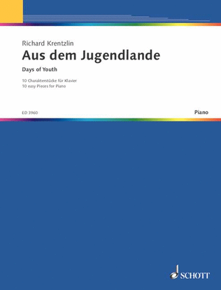 Book cover for Aus Dem Jugedlande Piano