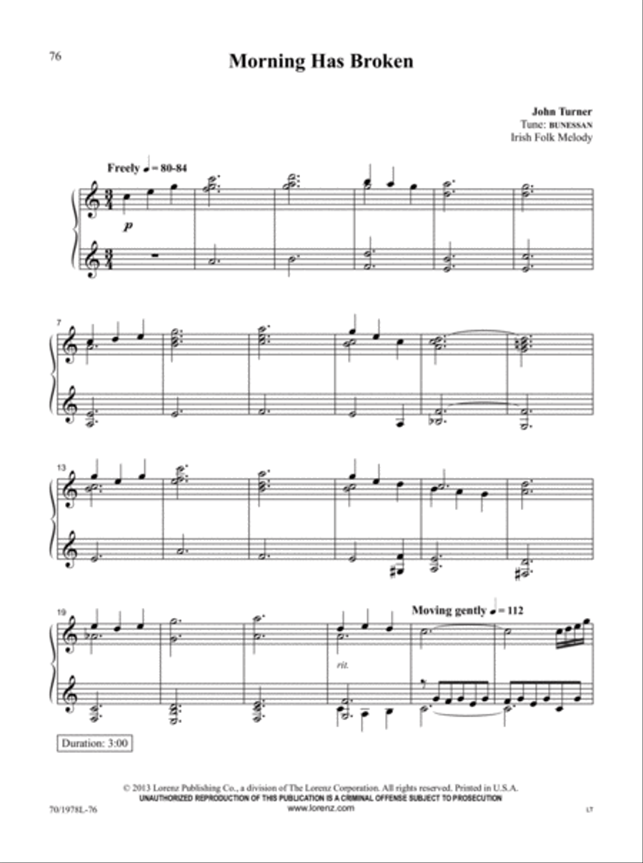 The Church Pianist's Library, Vol. 18 Piano Solo scores gallery preview page 27