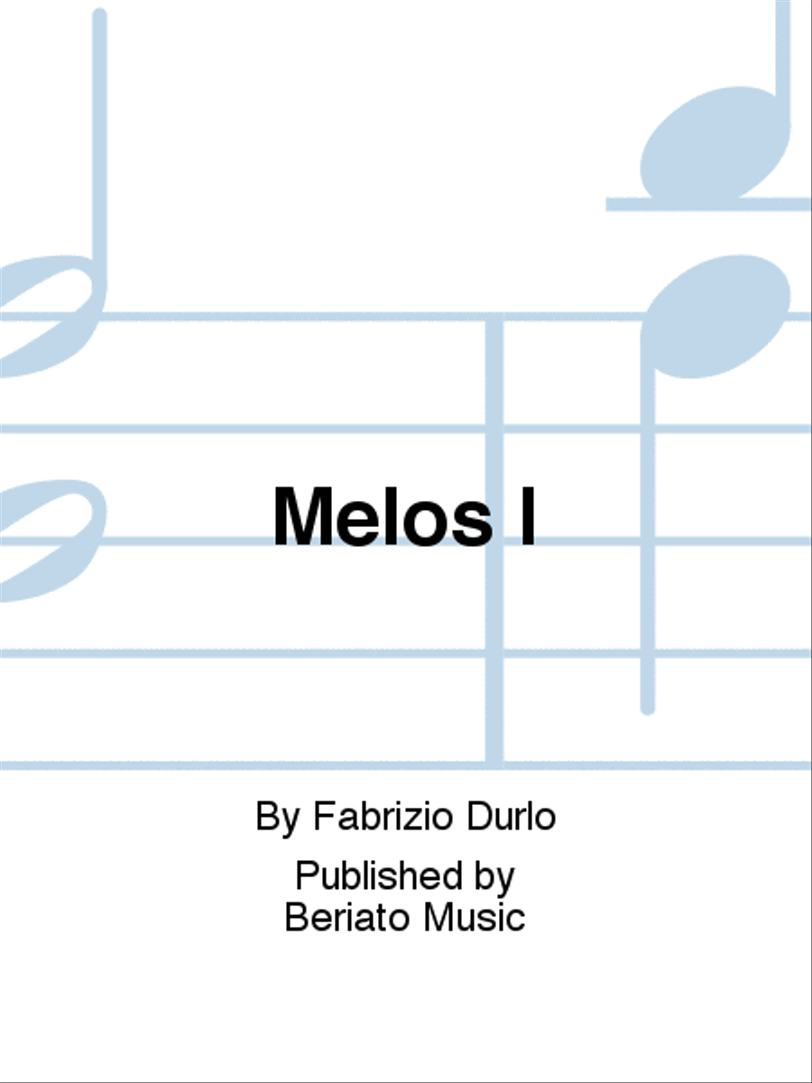 Melos I Melos I Alto Recorder scores gallery preview page 1
