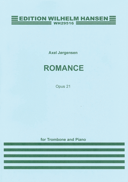 Jorgensen Romance Op. 21 Trombone/piano Pb 15