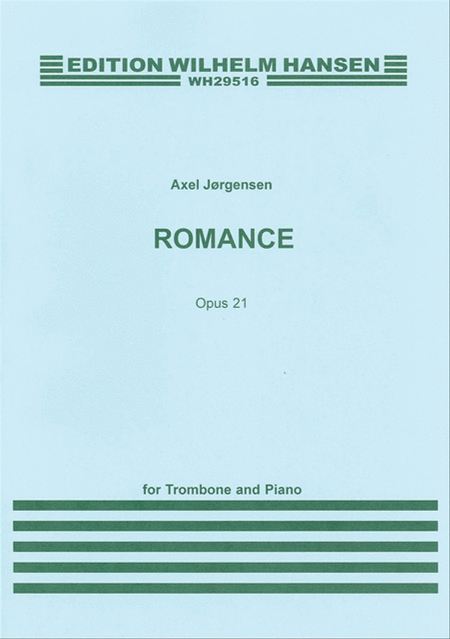 Romance Op. 21 Piano Accompaniment scores gallery preview page 1