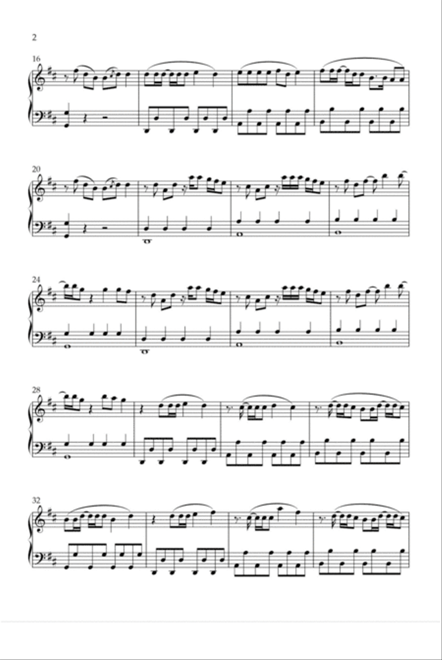 Waka Waka (This Time For Africa) Piano Solo scores gallery preview page 2