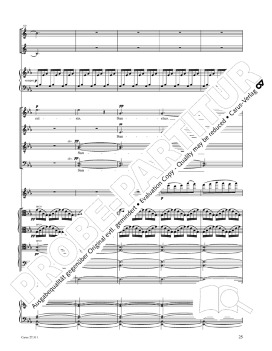 Requiem - church version (Requiem. Fassung mit kleinem Orchester) 4-Part scores gallery preview page 41