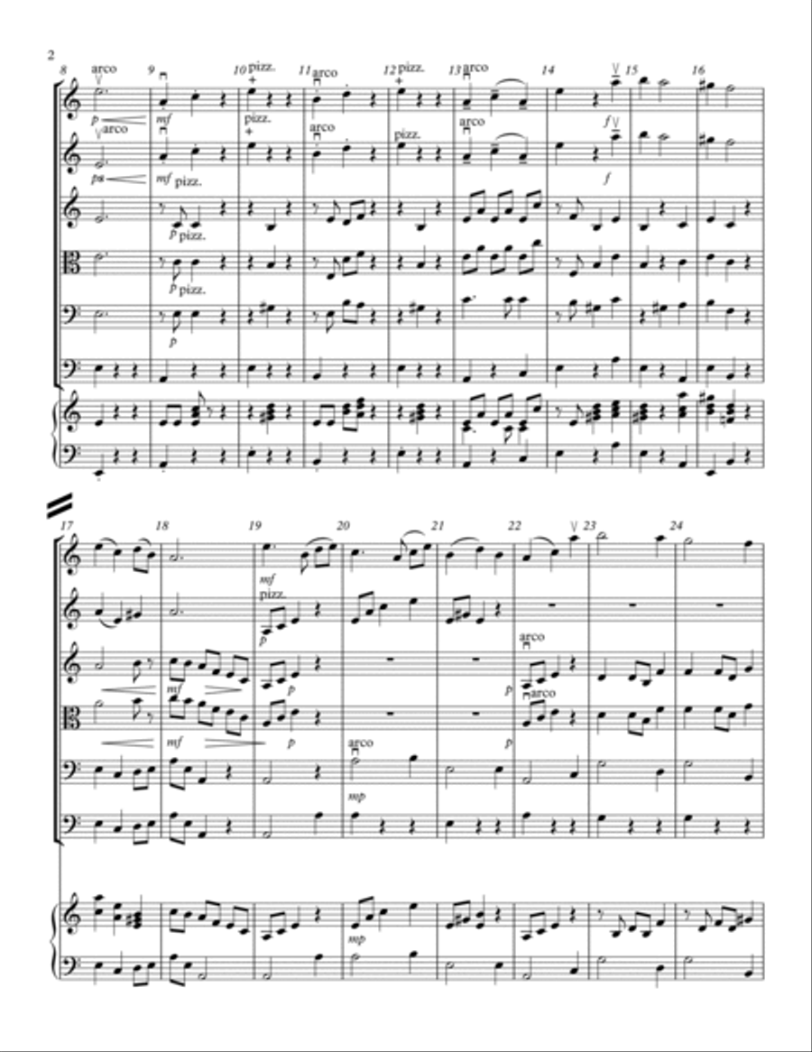 A GREAT BIG BOO IN 3 FOR YOUNG STRING ORCHESTRA Chamber Music scores gallery preview page 2