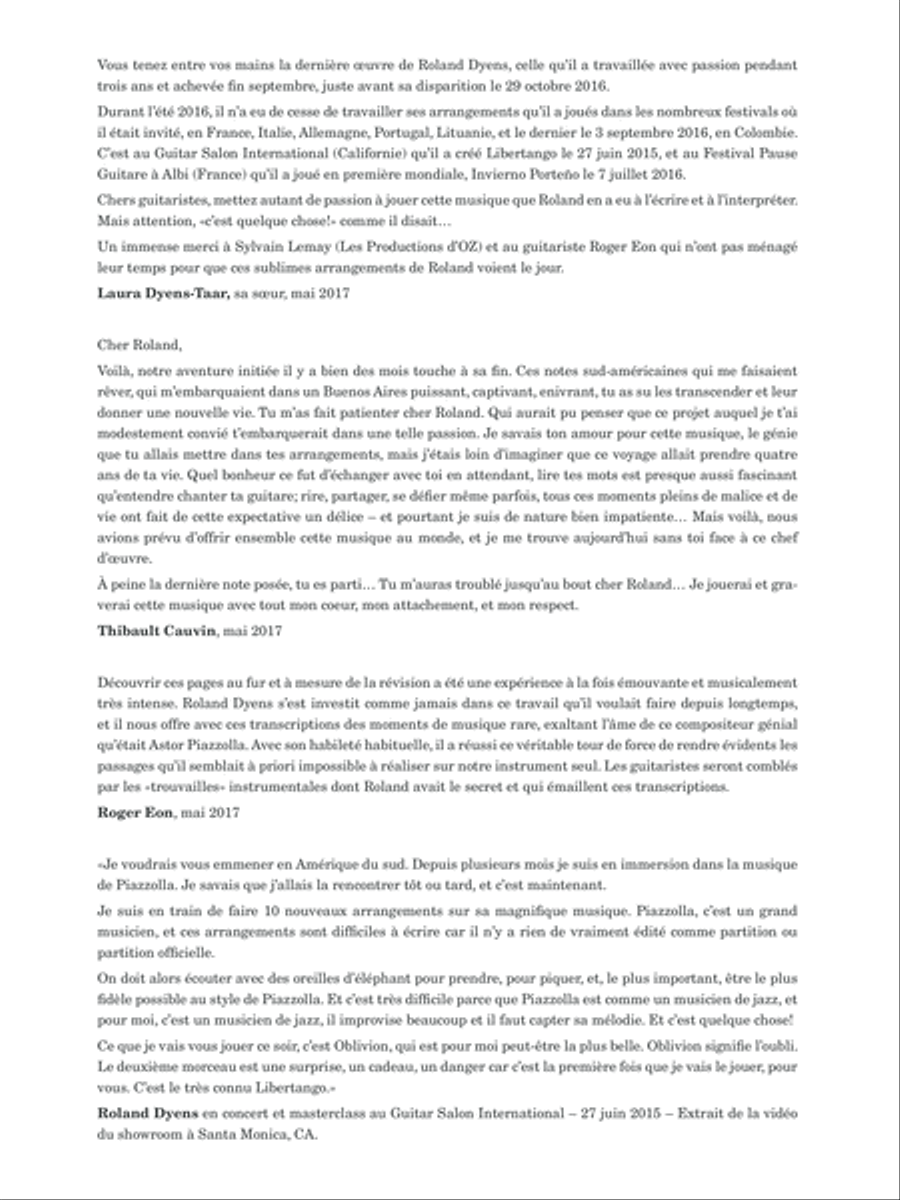 The Last Tango Classical Guitar scores gallery preview page 3