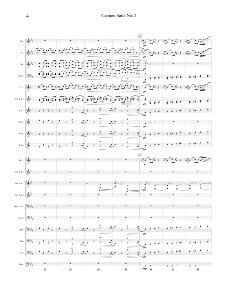 Carmen Suite No. 2 for Concert Band image number null