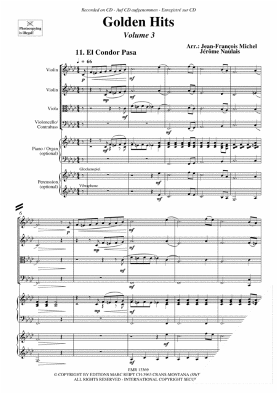Golden Hits Volume 3 Cello scores gallery preview page 3