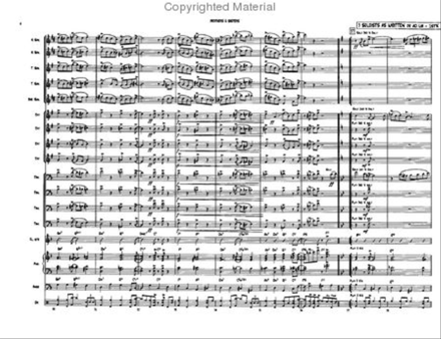 Brothers & Sisters Jazz Ensemble scores gallery preview page 5