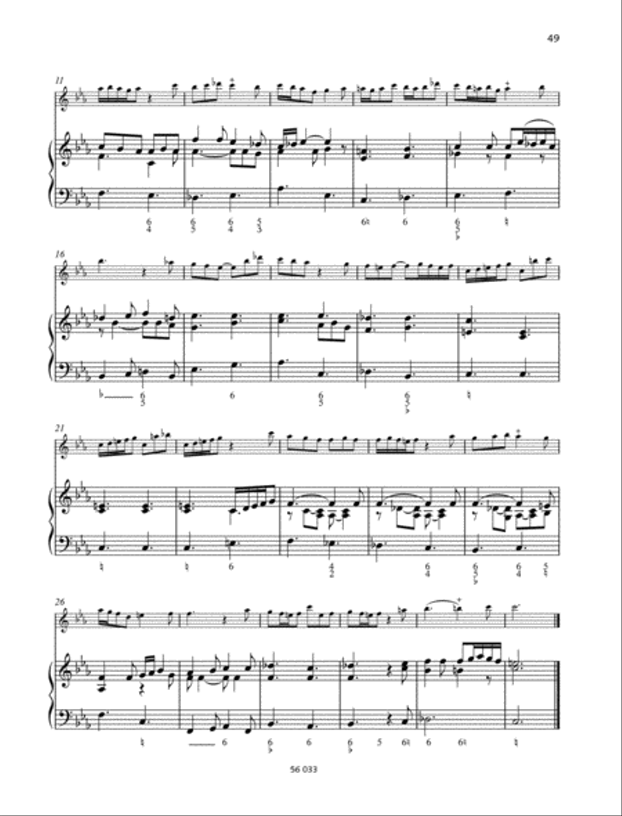 Sonata C major, TWV 41:C5 Alto Recorder scores gallery preview page 6