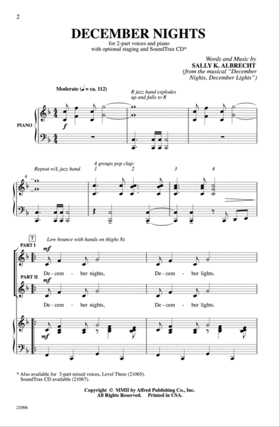December Nights 2-Part scores gallery preview page 2