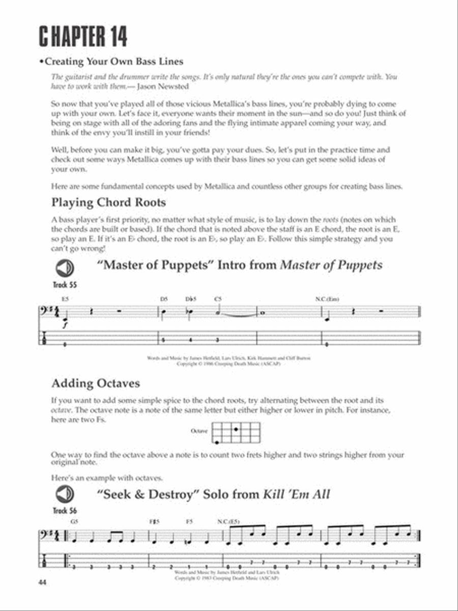 Learn to Play Bass with Metallica