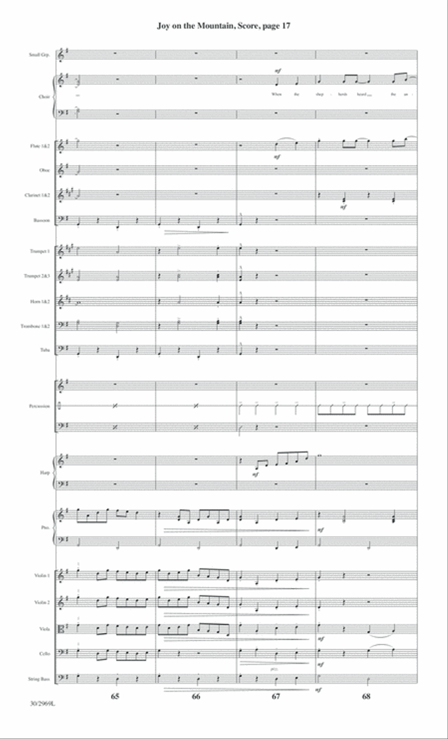 The Heart of Christmas - Full Score Choir scores gallery preview page 146