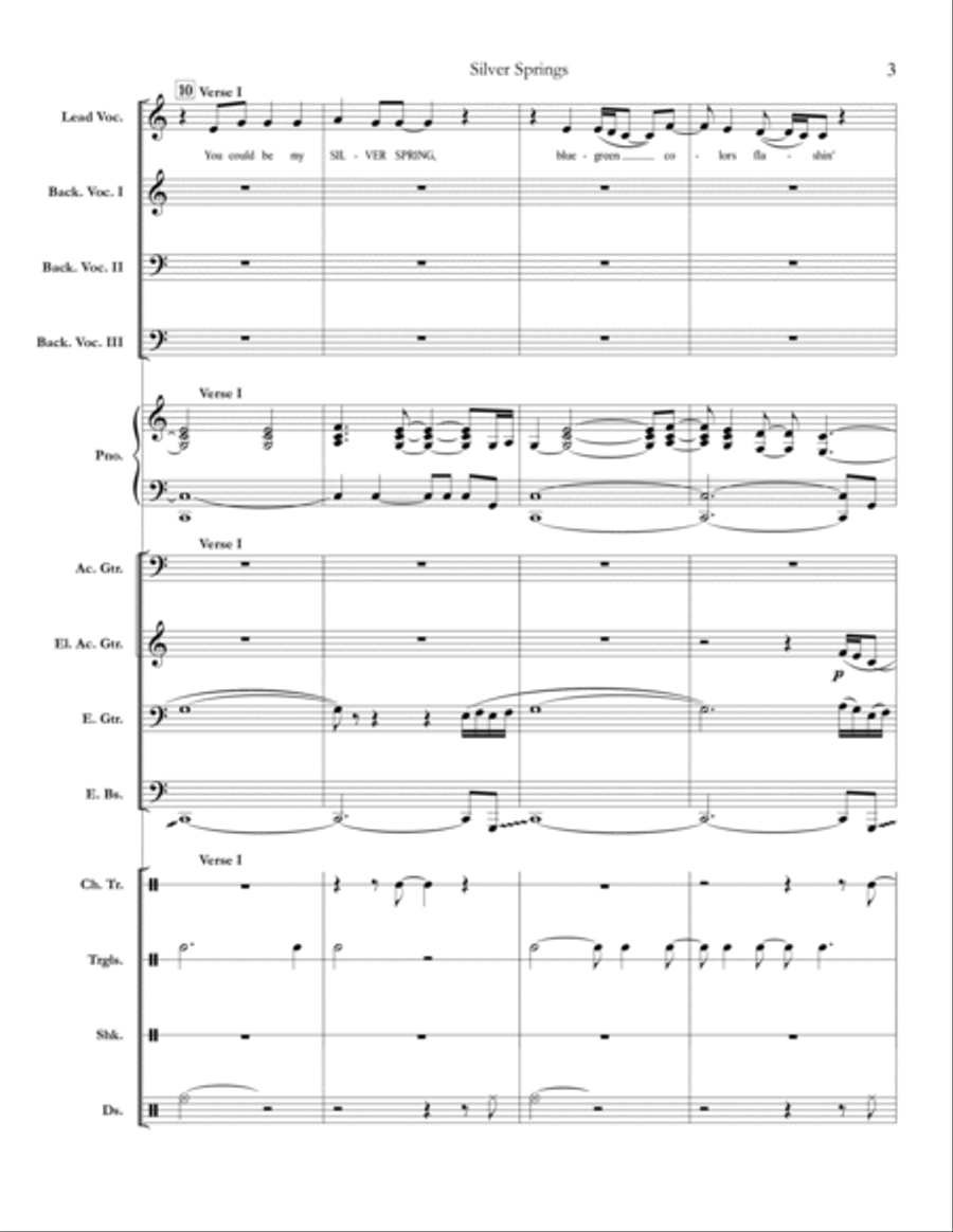 Silver Springs Large Ensemble scores gallery preview page 3