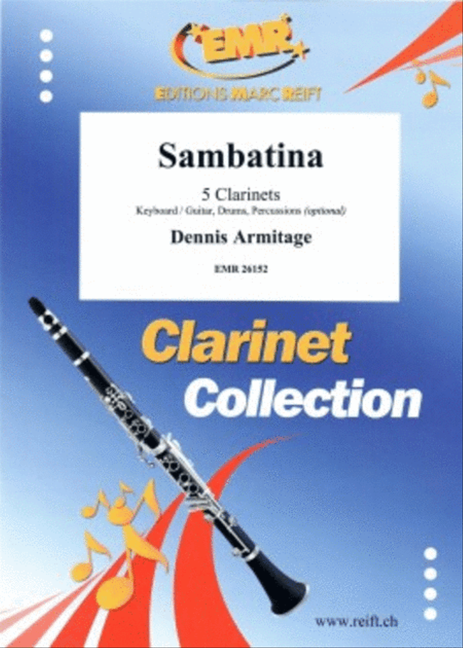Sambatina Sambatina Clarinet scores gallery preview page 1
