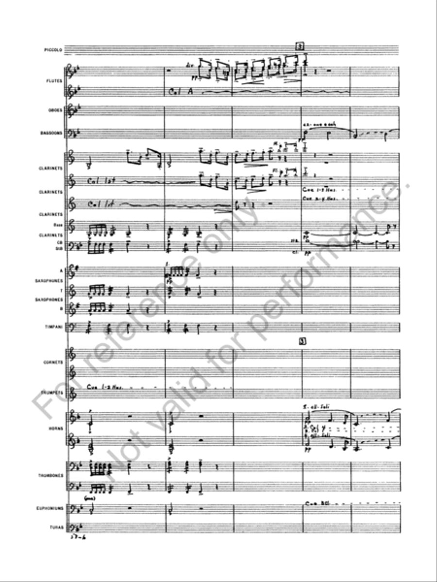 Oberon Concert Band scores gallery preview page 8