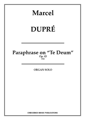 Paraphrase on "Te Deum", Op. 43