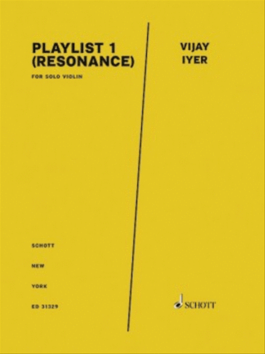 Playlist 1 (resonance) For Solo Violin Violin Solo scores gallery preview page 1