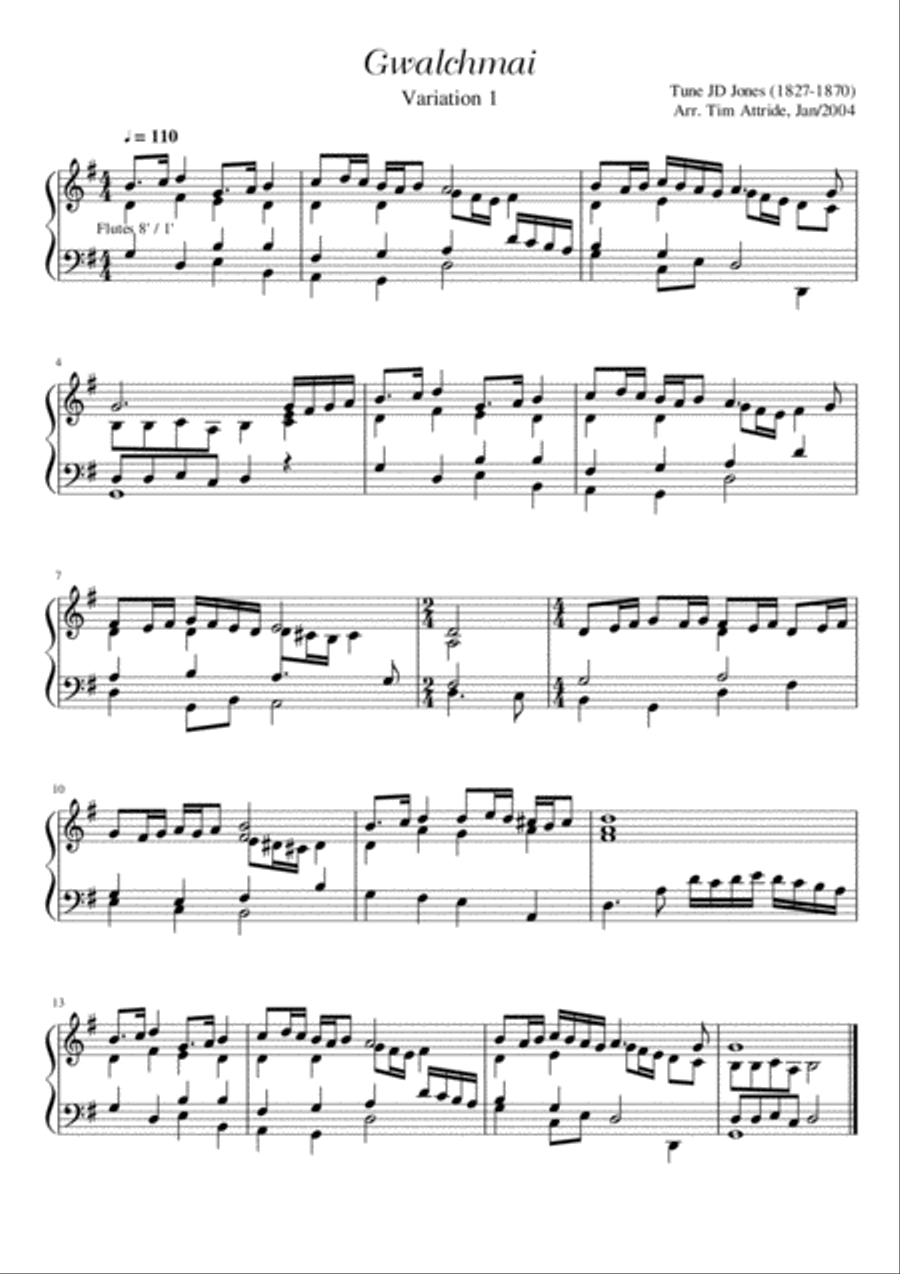 Four Variations on 