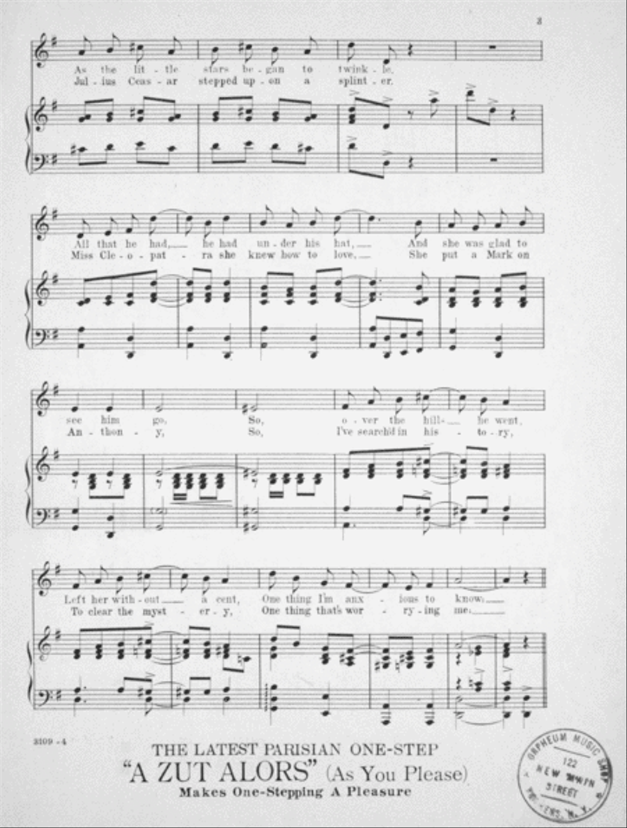 Who Paid the Rent for Mrs. Rip Van Winkle Voice scores gallery preview page 3