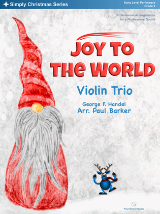 Book cover for Joy To The World (Violin Trio)