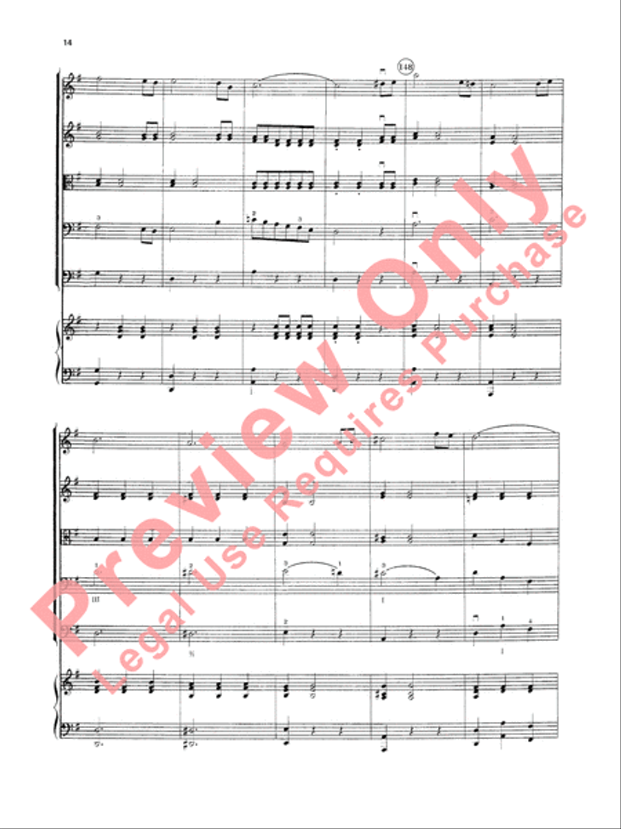 The Merry Widow String Orchestra scores gallery preview page 15
