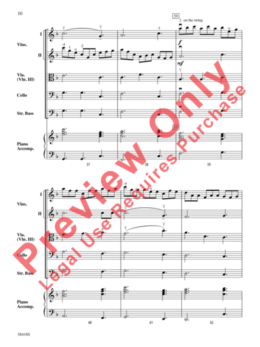 Return to Skye Return to Skye String Orchestra scores gallery preview page 11