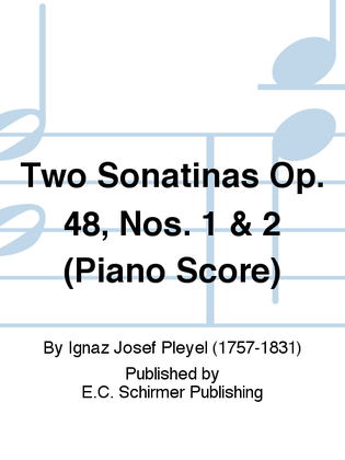 Two Sonatinas Op. 48, Nos. 1 & 2 (Piano Score)