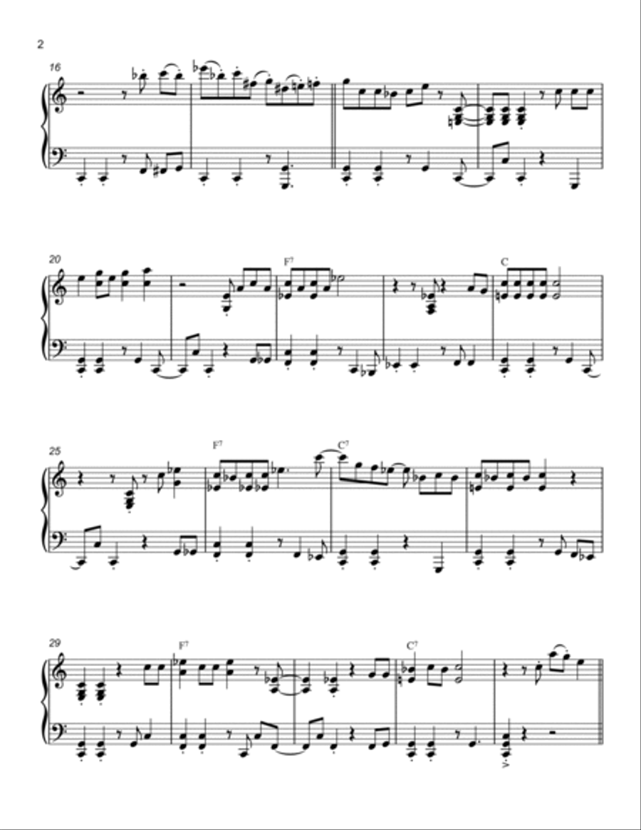 The Name Game, from American Horror Story: Asylum Piano Solo scores gallery preview page 2