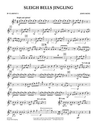 Sleigh Bells Jingling - Bb Clarinet 1
