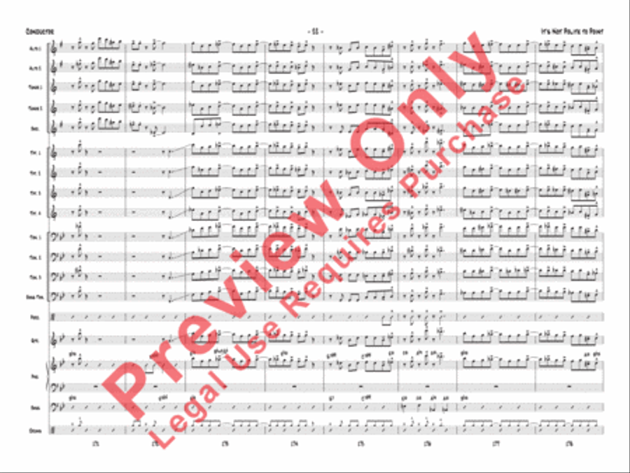 It's Not Polite to Point Jazz Ensemble scores gallery preview page 25