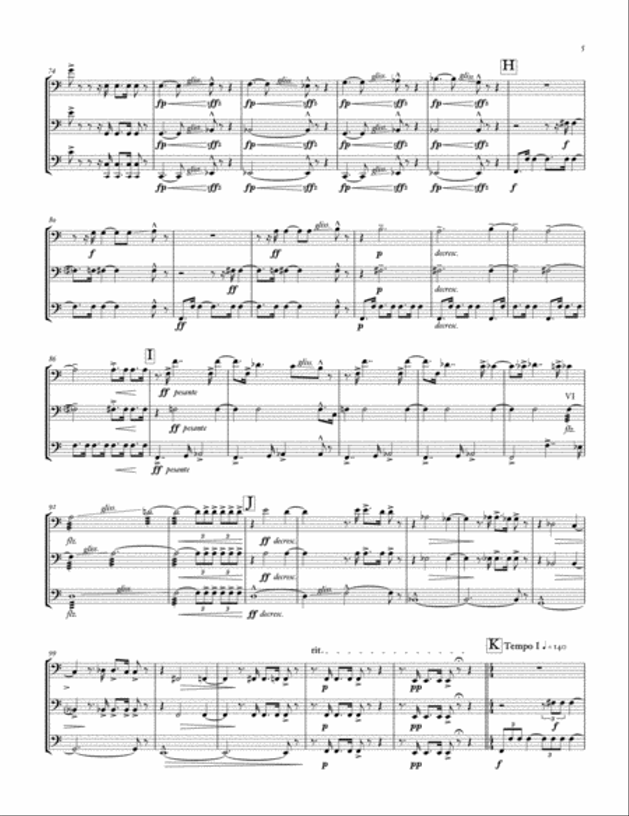 Sonatina for Three Trombones