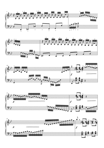 Prelude and Fugue in Bb Major, BWV 866 image number null