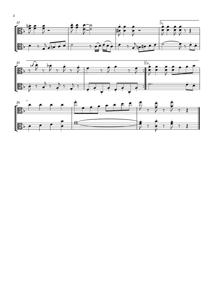 Do-Re-Mi String Duet scores gallery preview page 2