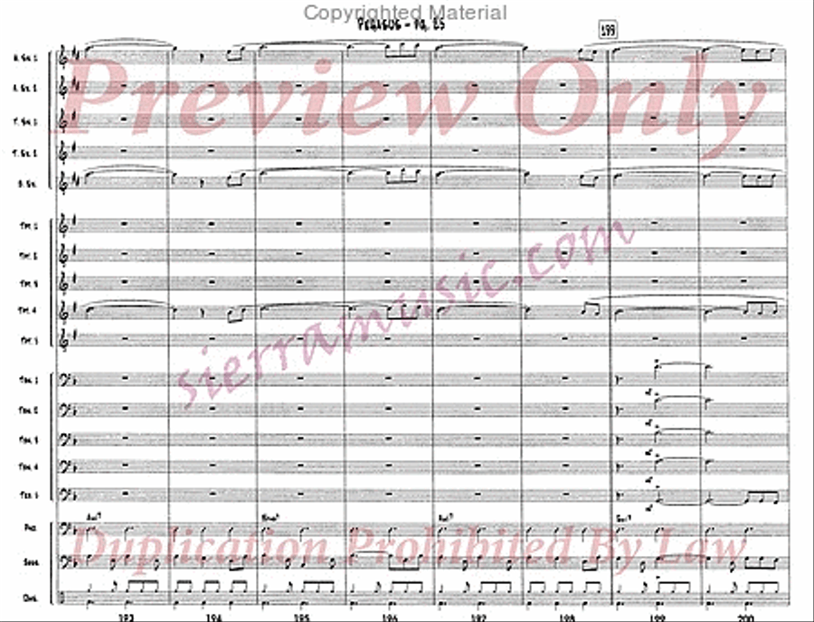 Pegasus Jazz Ensemble scores gallery preview page 26