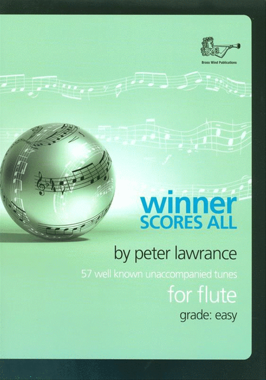 Winner Scores All For Flute Flute Solo scores gallery preview page 1