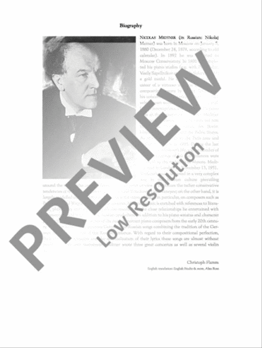 Vergessene Weisen (Forgotten Melodies) Piano Solo scores gallery preview page 8