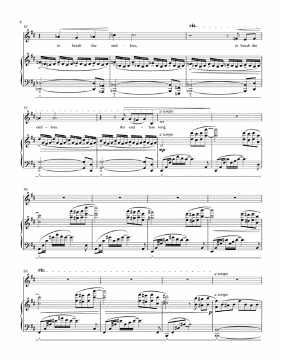 If All the World Were Music Voice scores gallery preview page 4